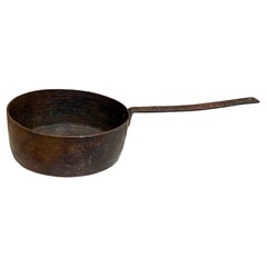 Antique A La Menagere Copper Stock Pot Sauce Pan Cookware Paris France Country K
