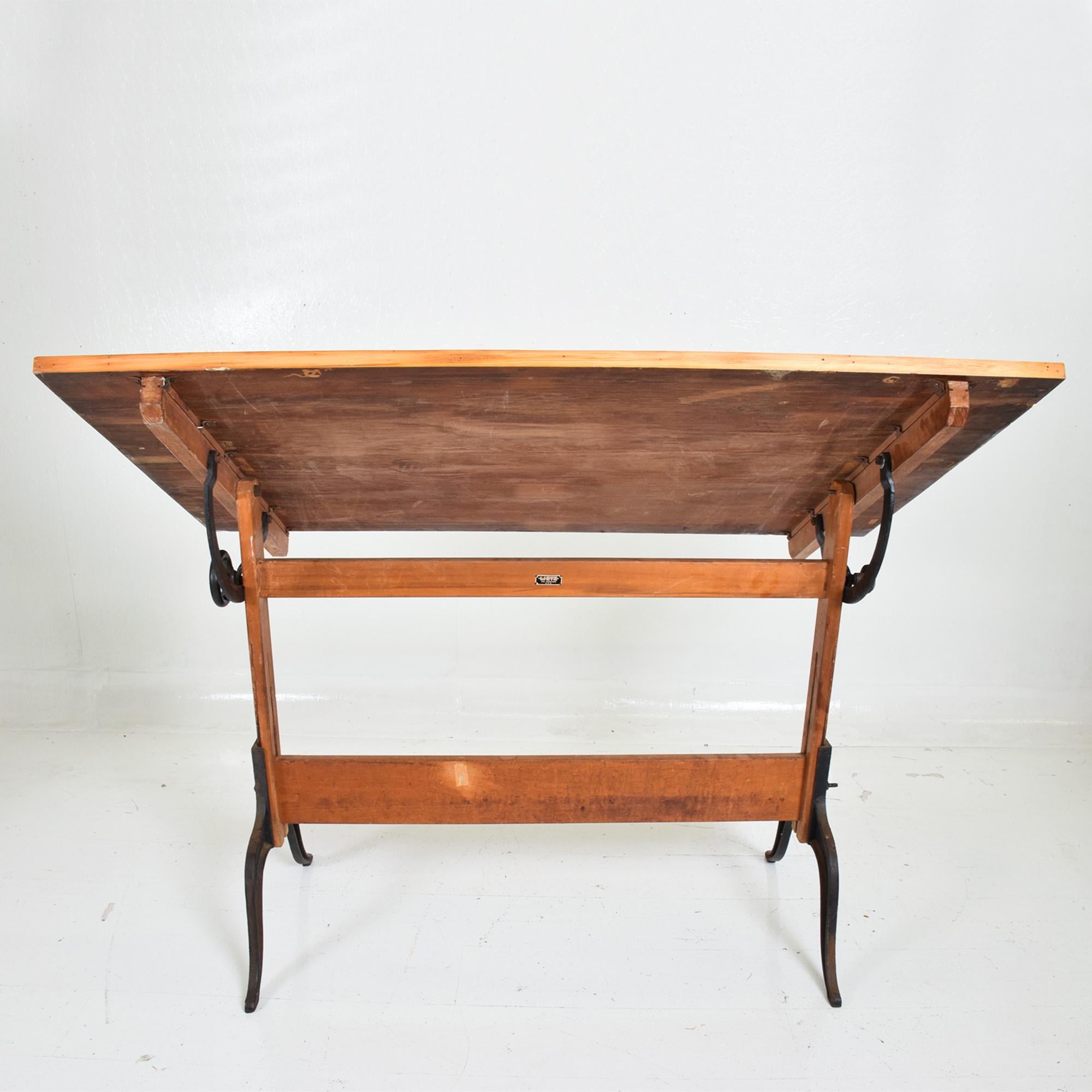 antique drafting table
