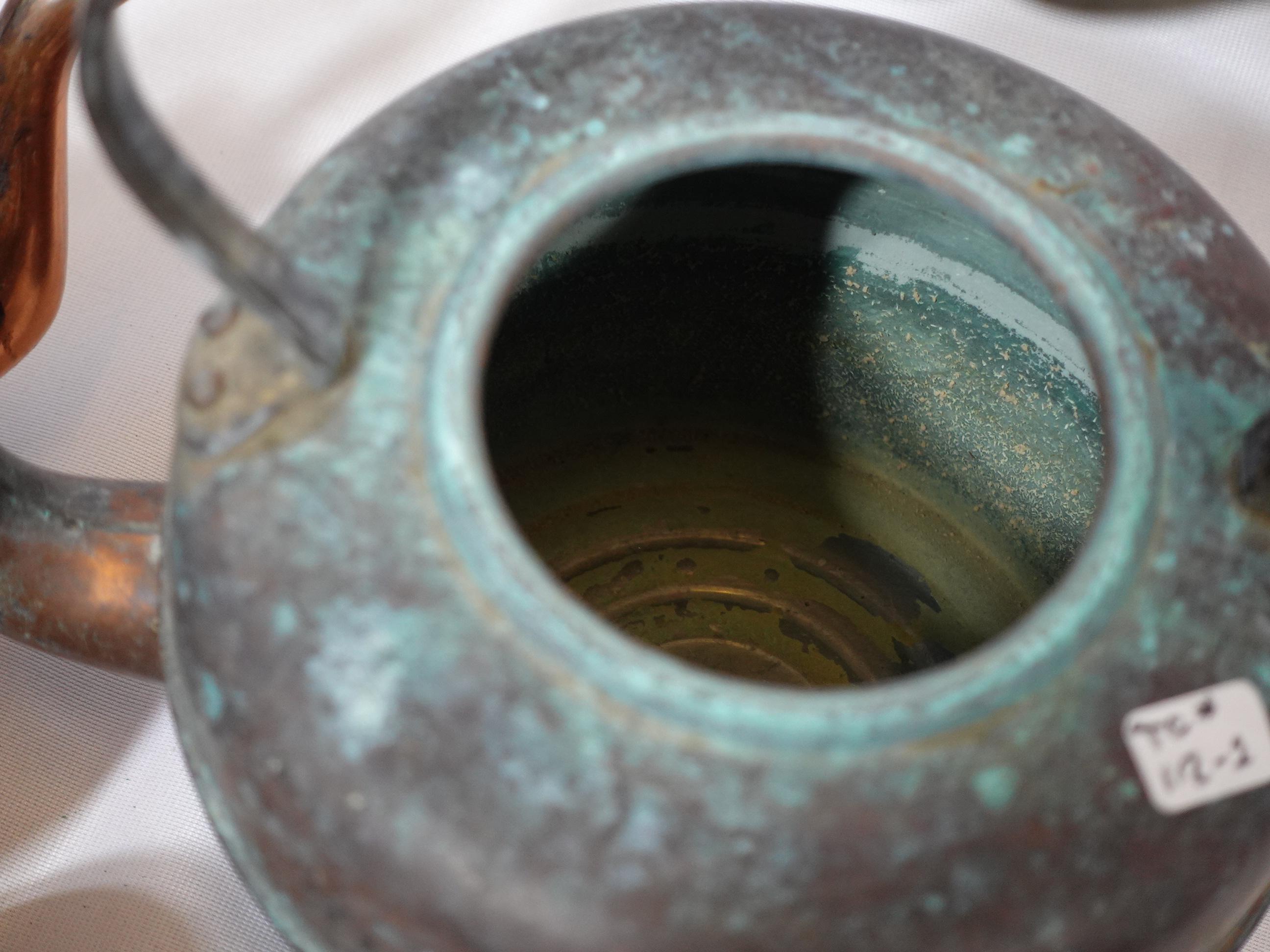 Antique A  Pair English Copper Tea Kettles, TC#12-1 & 2 For Sale 5