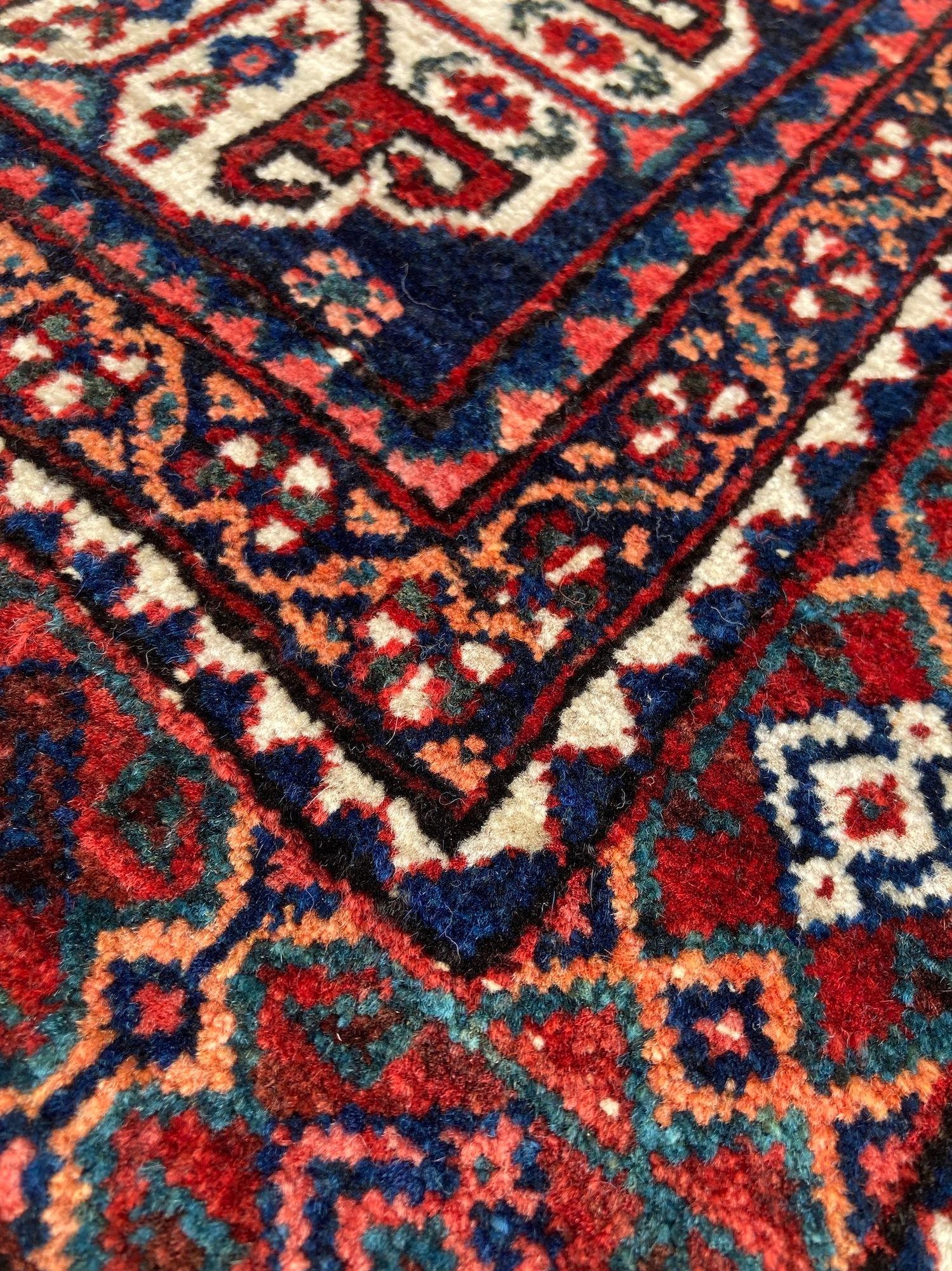 Antique Abadeh Rug 2.05m x 1.43m 5