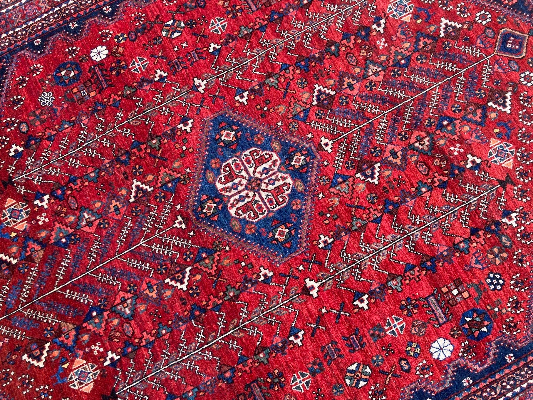 Antique Abadeh Rug 2.05m x 1.43m 6