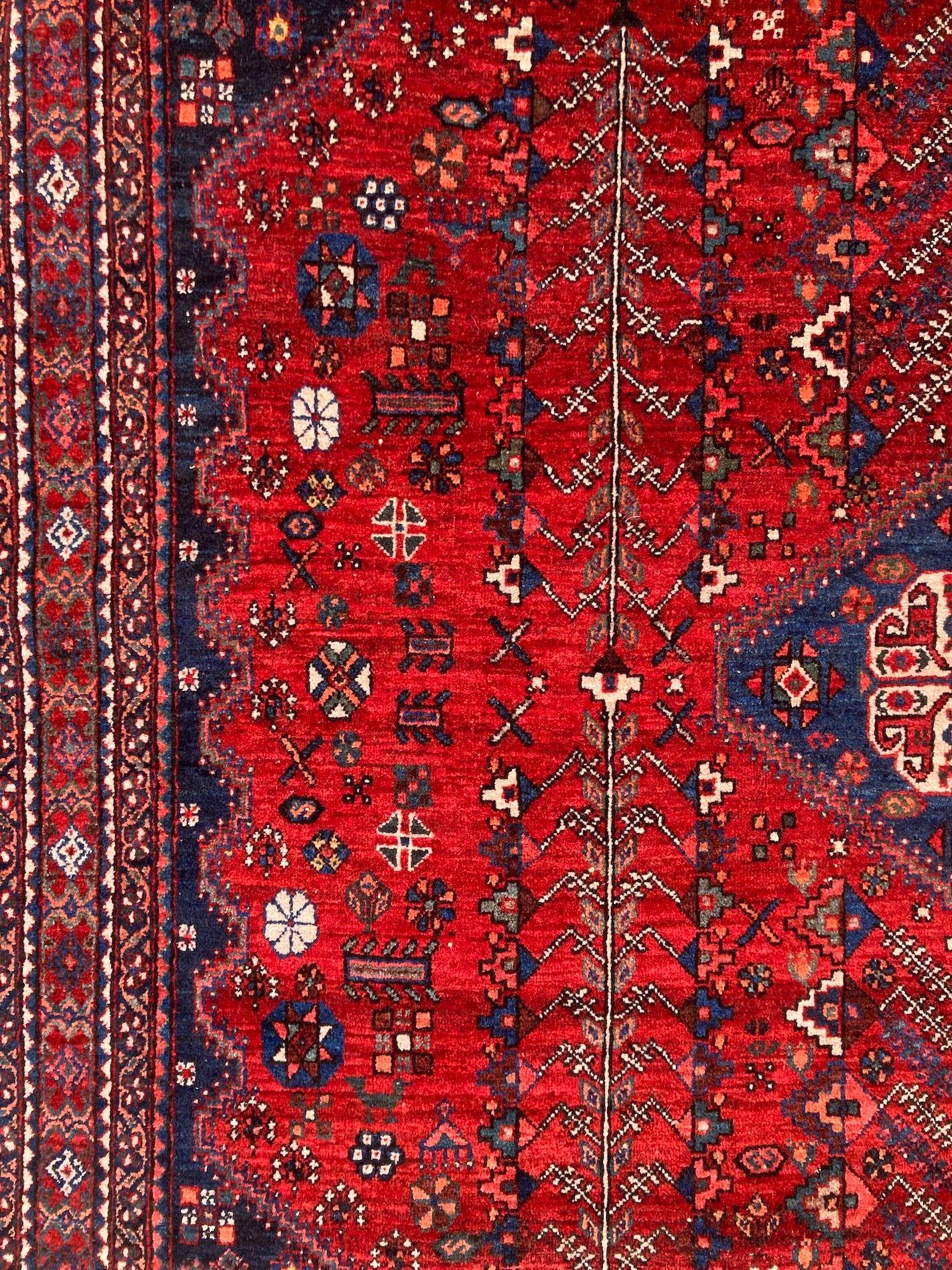 Antique Abadeh Rug 2.05m x 1.43m 8