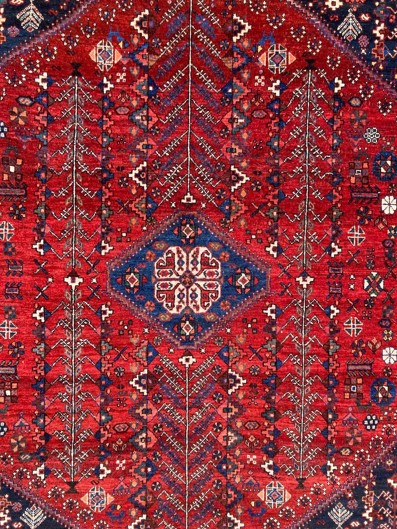 Antique Abadeh Rug 2.05m x 1.43m 9