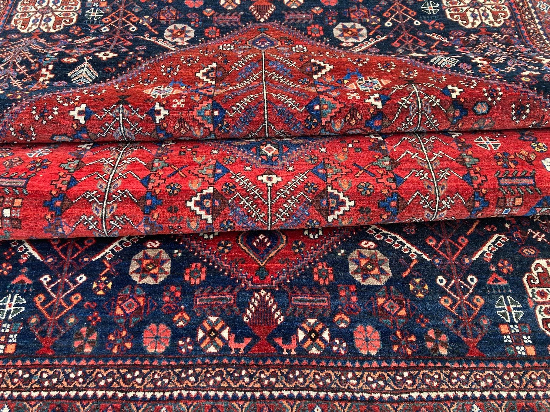 Antique Abadeh Rug 2.05m x 1.43m 11