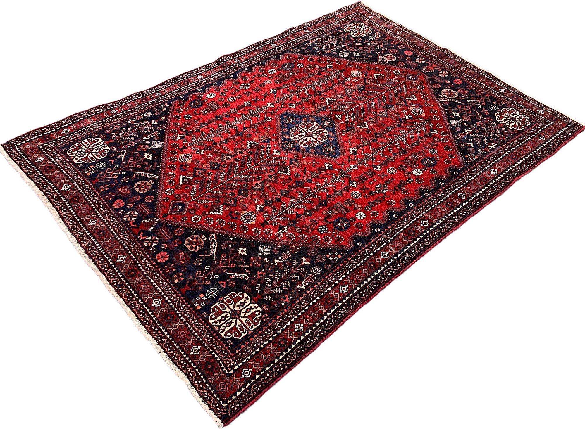 Antique Abadeh Rug 2.05m x 1.43m In Good Condition In St. Albans, GB