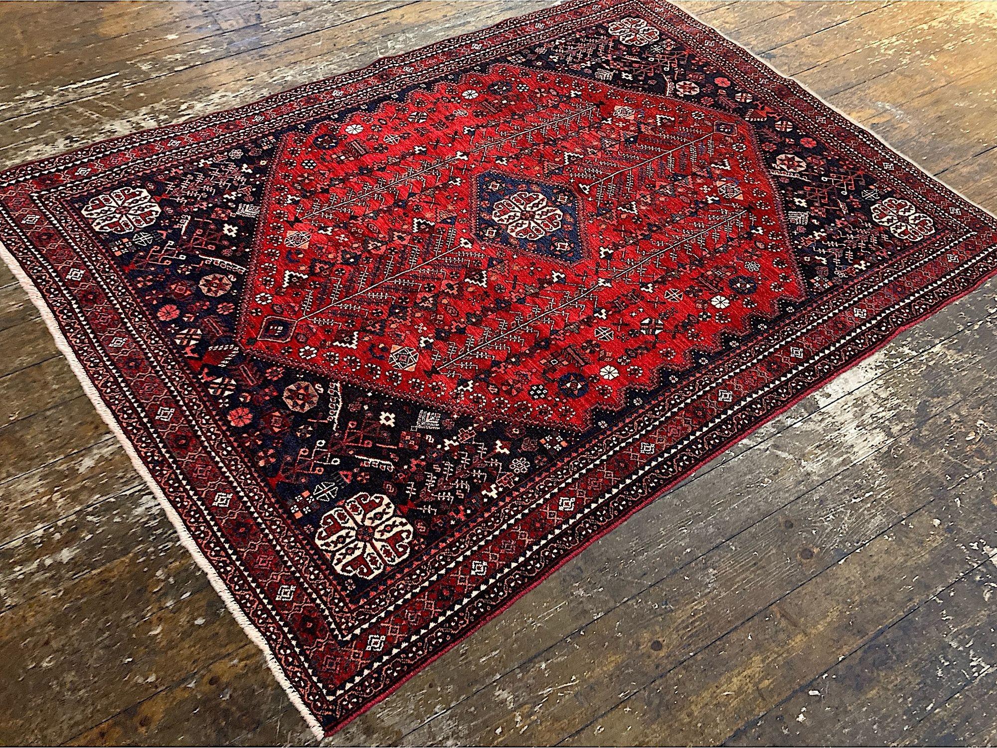 Wool Antique Abadeh Rug 2.05m x 1.43m