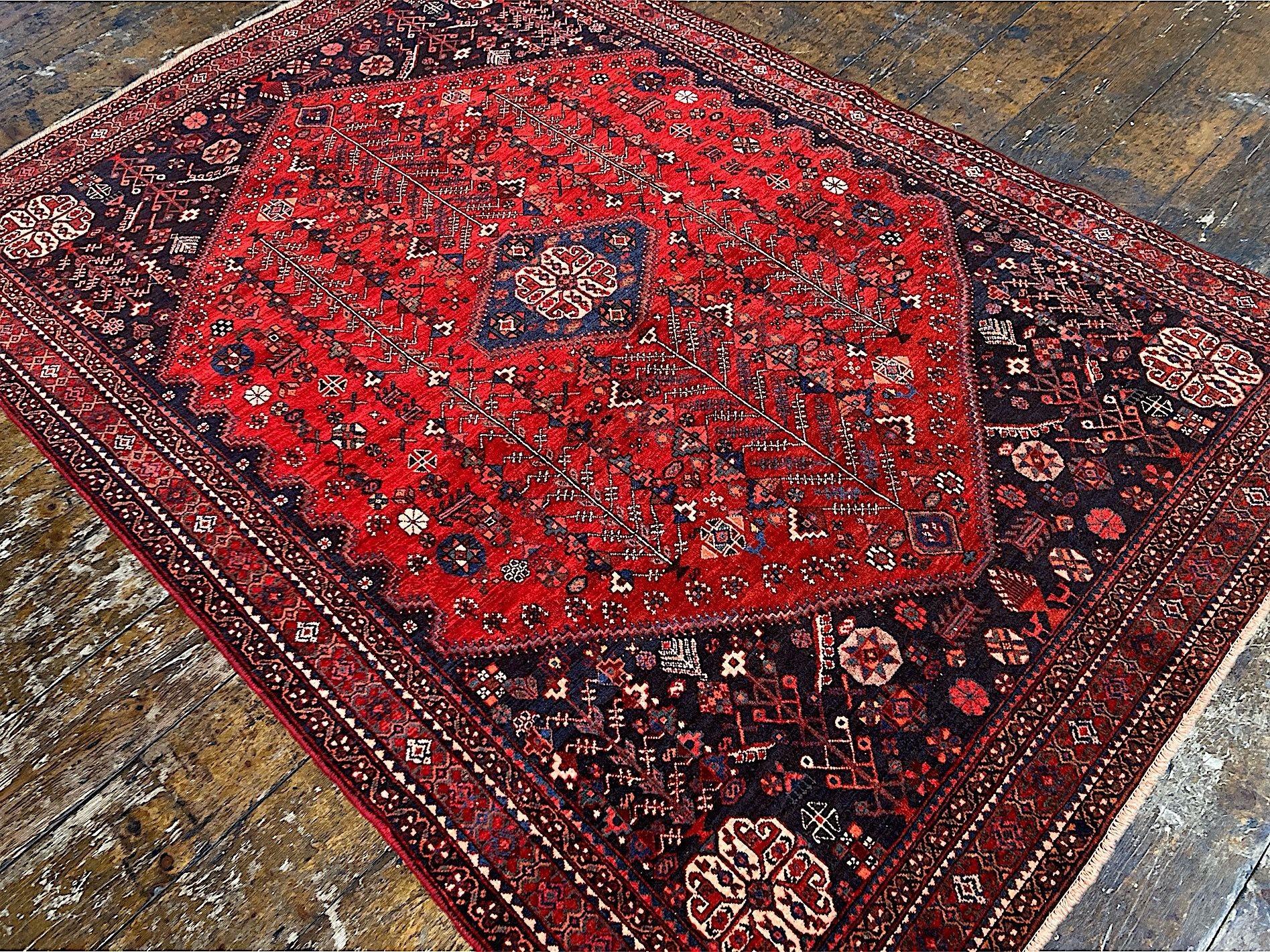 Antique Abadeh Rug 2.05m x 1.43m 1