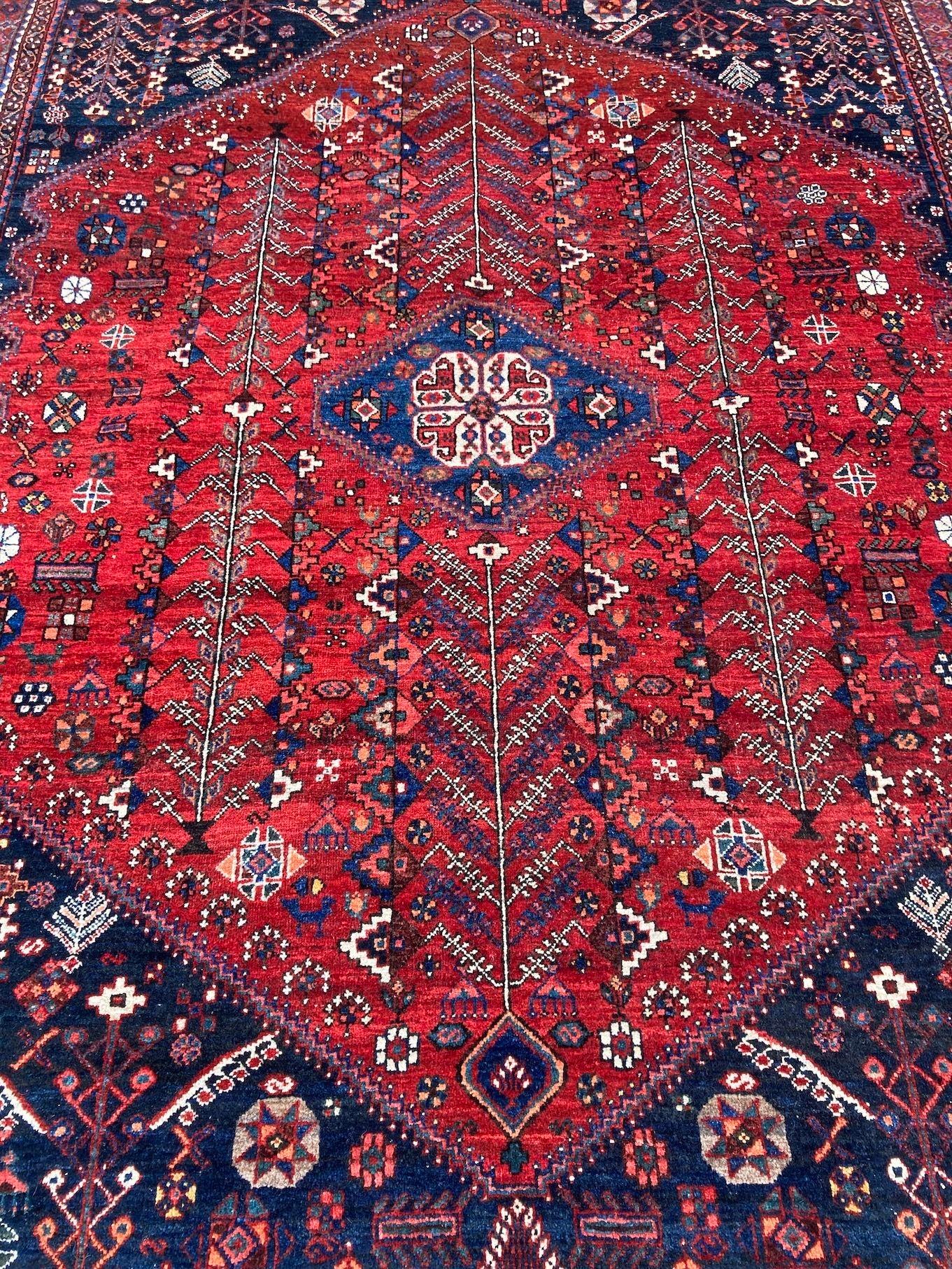 Antique Abadeh Rug 2.05m x 1.43m 3