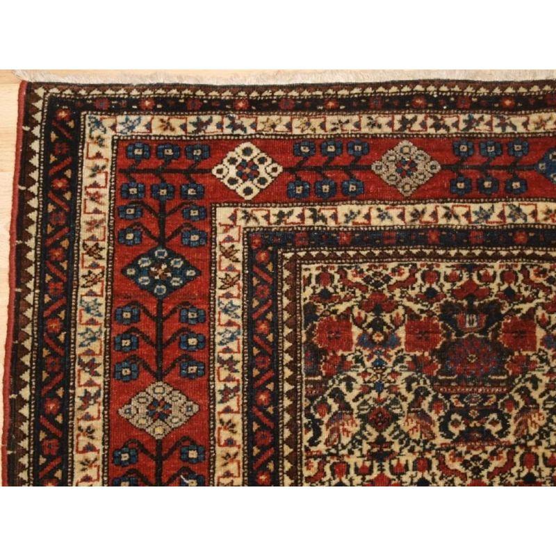 Asian Antique Abedeh Rug with Zili Sultan Design, circa 1900 For Sale