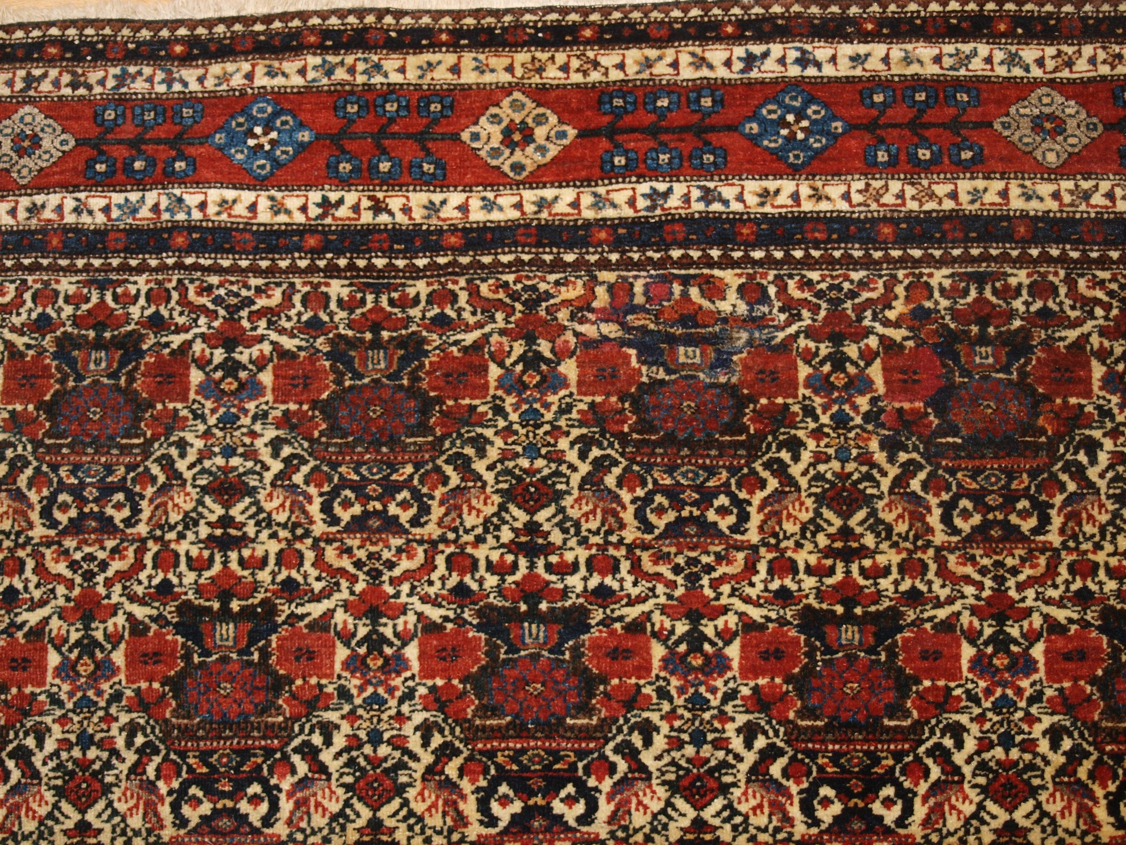 Antique Abedeh Rug with Zili Sultan Design, circa 1900 For Sale 1