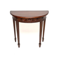 Table console ancienne de style Adams