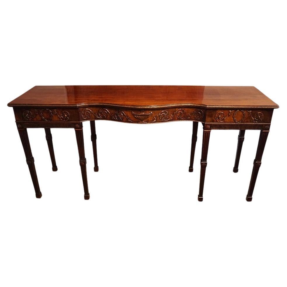 Antique Adam style serving table For Sale