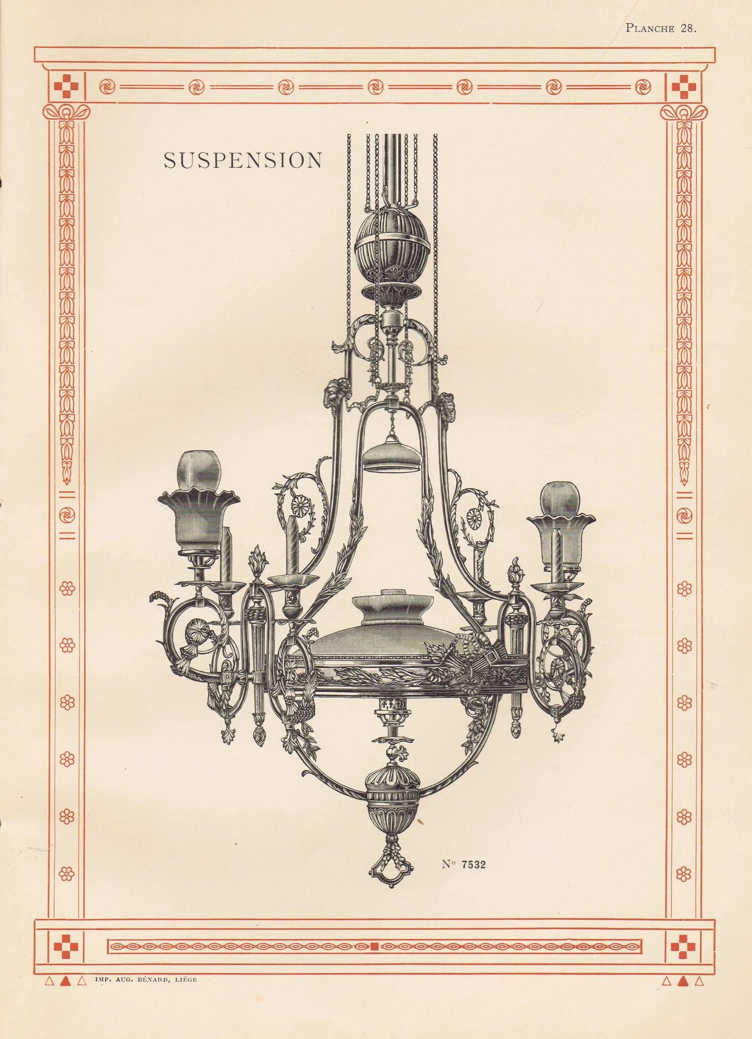 Antiker verstellbarer Höhenkronleuchter mit originaler Glaskunst und Messingdetails im Angebot 9