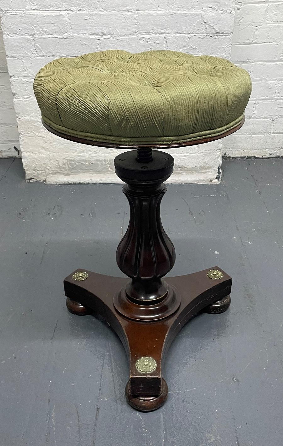 adjustable potters stool