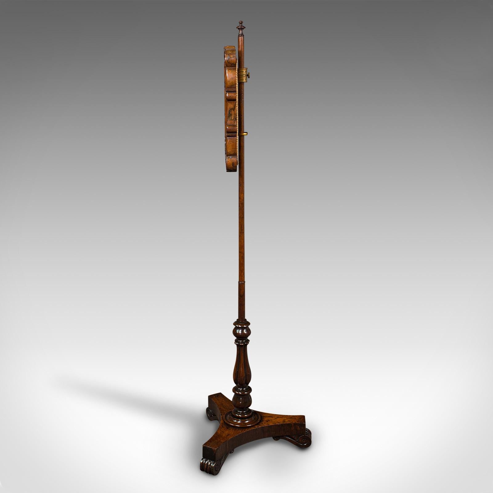 Britannique Paravent réglable, anglais, Fireside Antiques, Regency, circa 1820 en vente