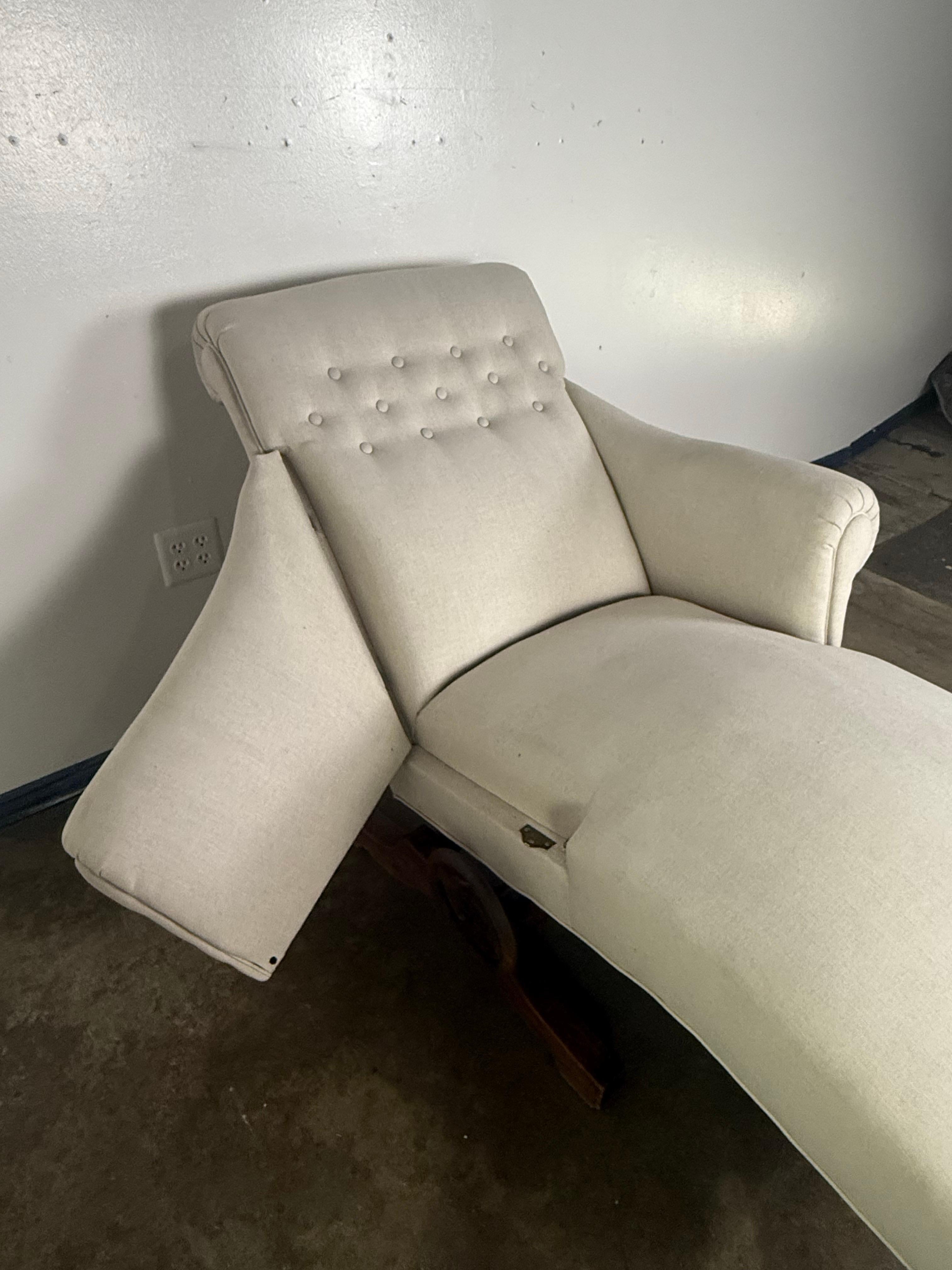Antique Adjustable Sherz Lounge Chair For Sale 3