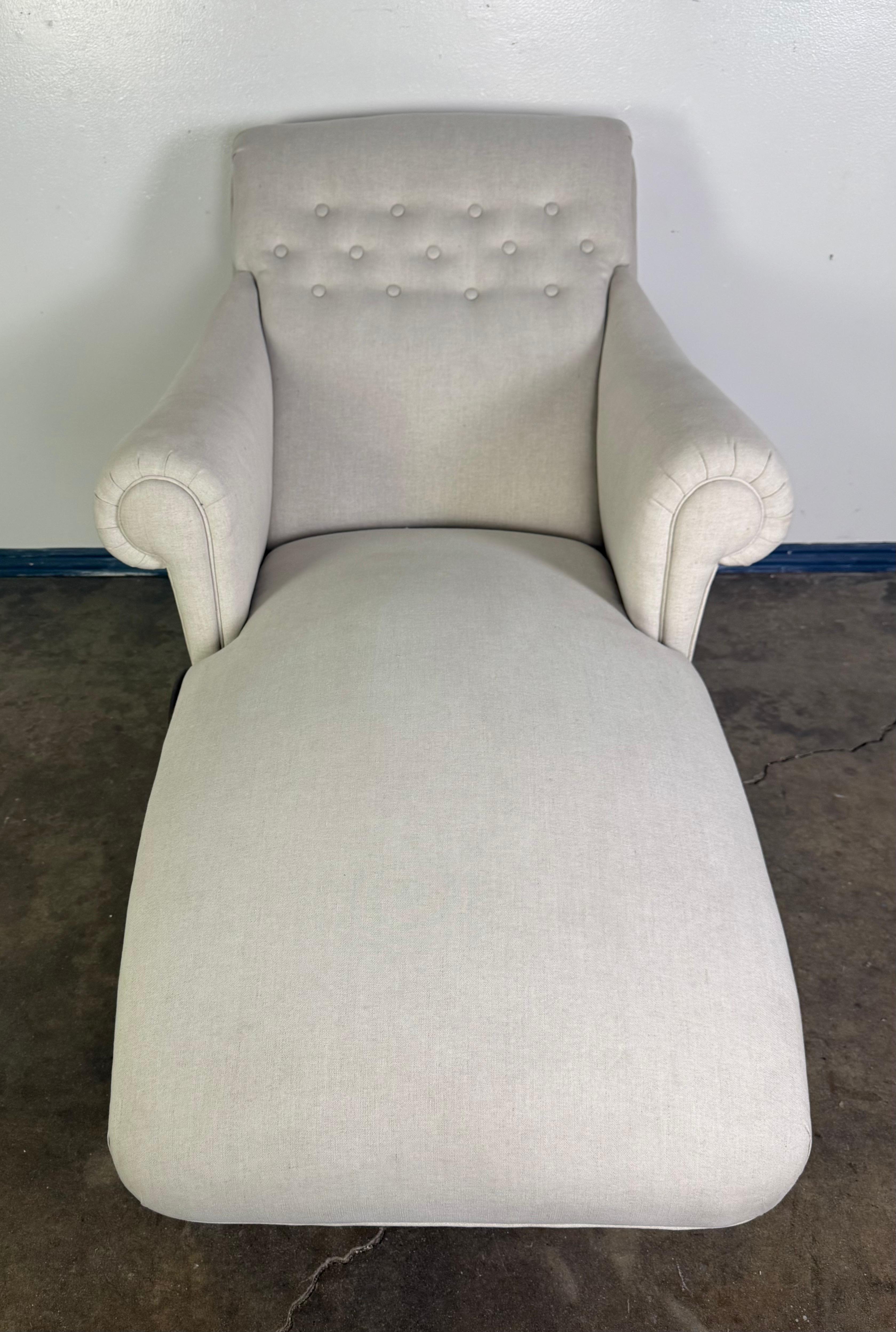 Victorian Antique Adjustable Sherz Lounge Chair For Sale