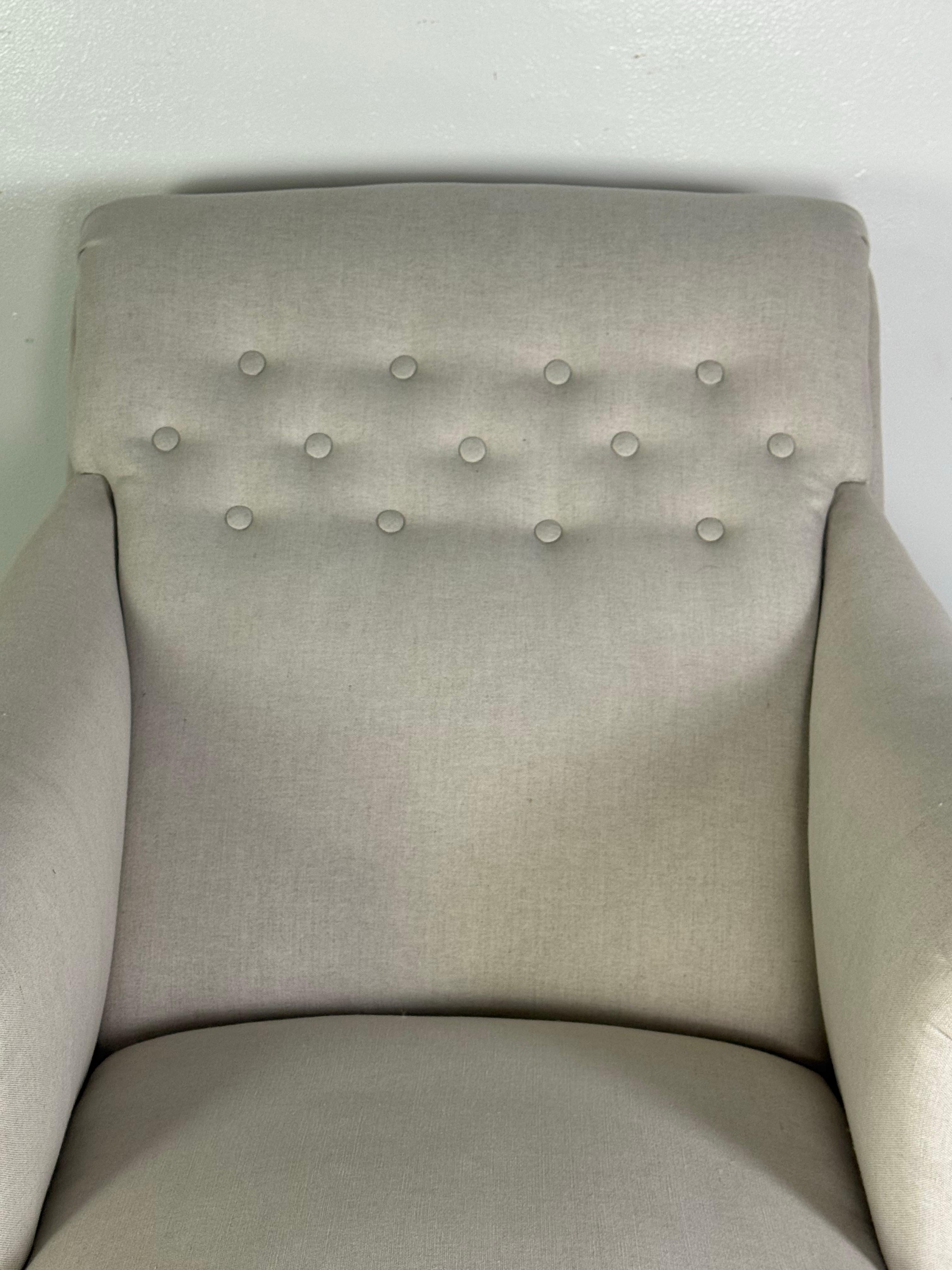 French Antique Adjustable Sherz Lounge Chair For Sale