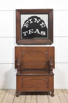 Antique Advertisement Mirror