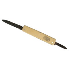 Antique Advertising Folding Knife for Champagne Léon Chandon - 1Y169