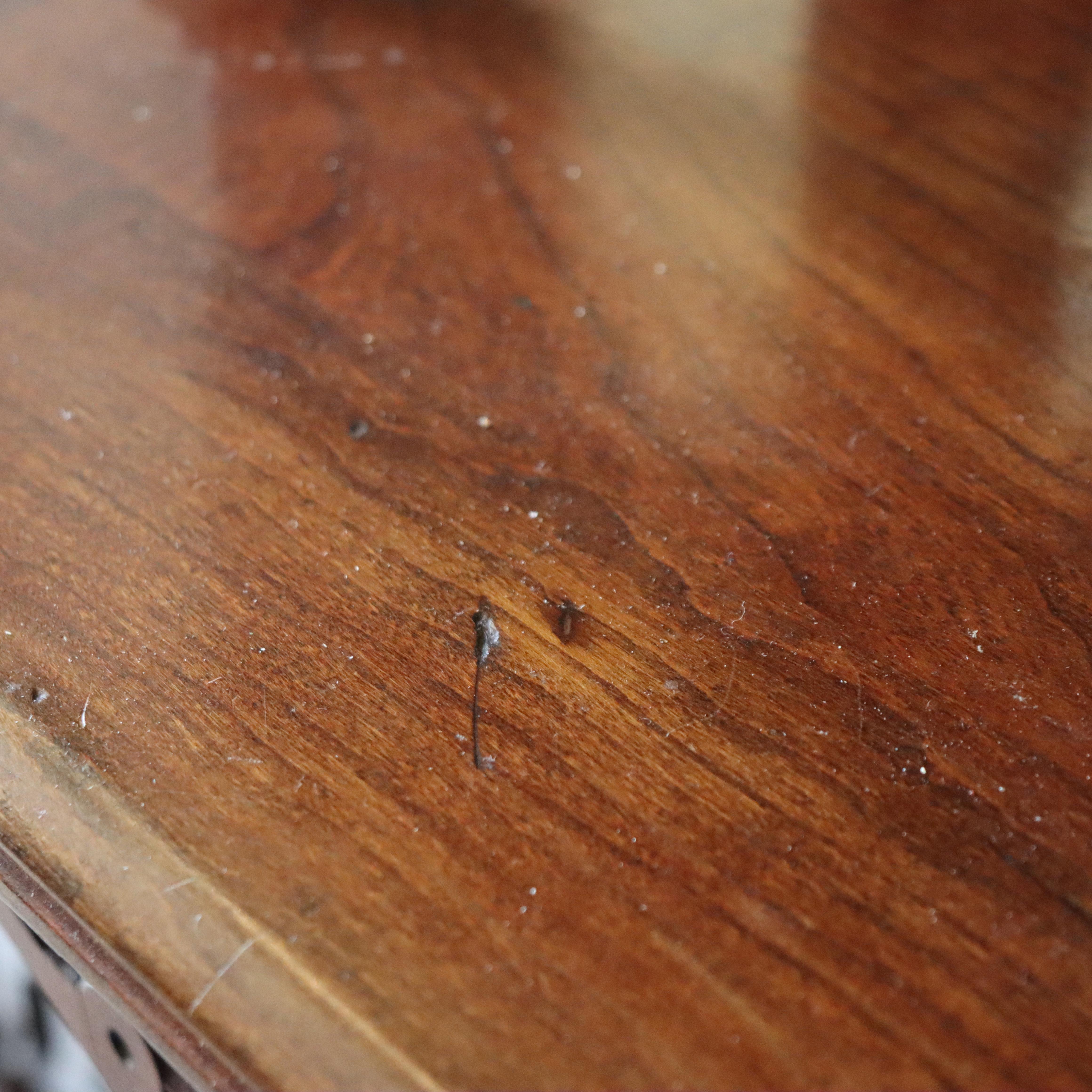 Antike Aesthetic Movement geschnitzt Kirsche Etagere unsigned C1880 im Angebot 12