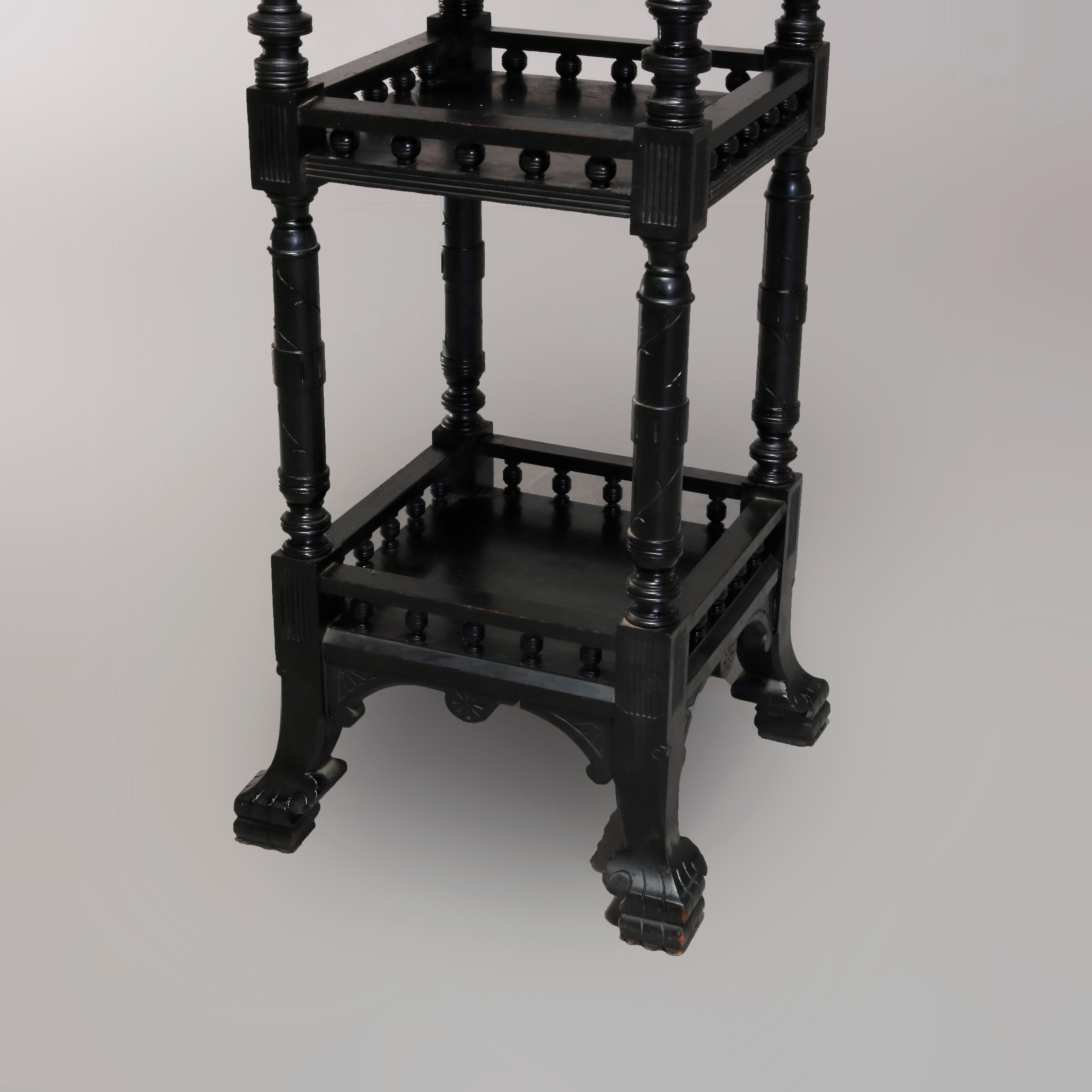 Antique Aesthetic Movement Kimbel & Cabus School Fern Stand, circa 1880 In Good Condition In Big Flats, NY