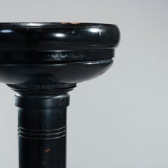 Antique Aesthetic Movement Ebonized Wood Sculpture Display Pedestal, C1870