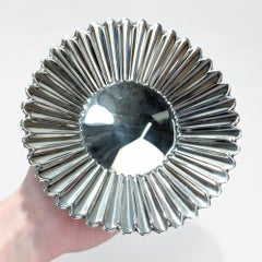 Antike Ästhetik Periode Tiffany & Co. Schale mit Fuß aus Sterling Silber