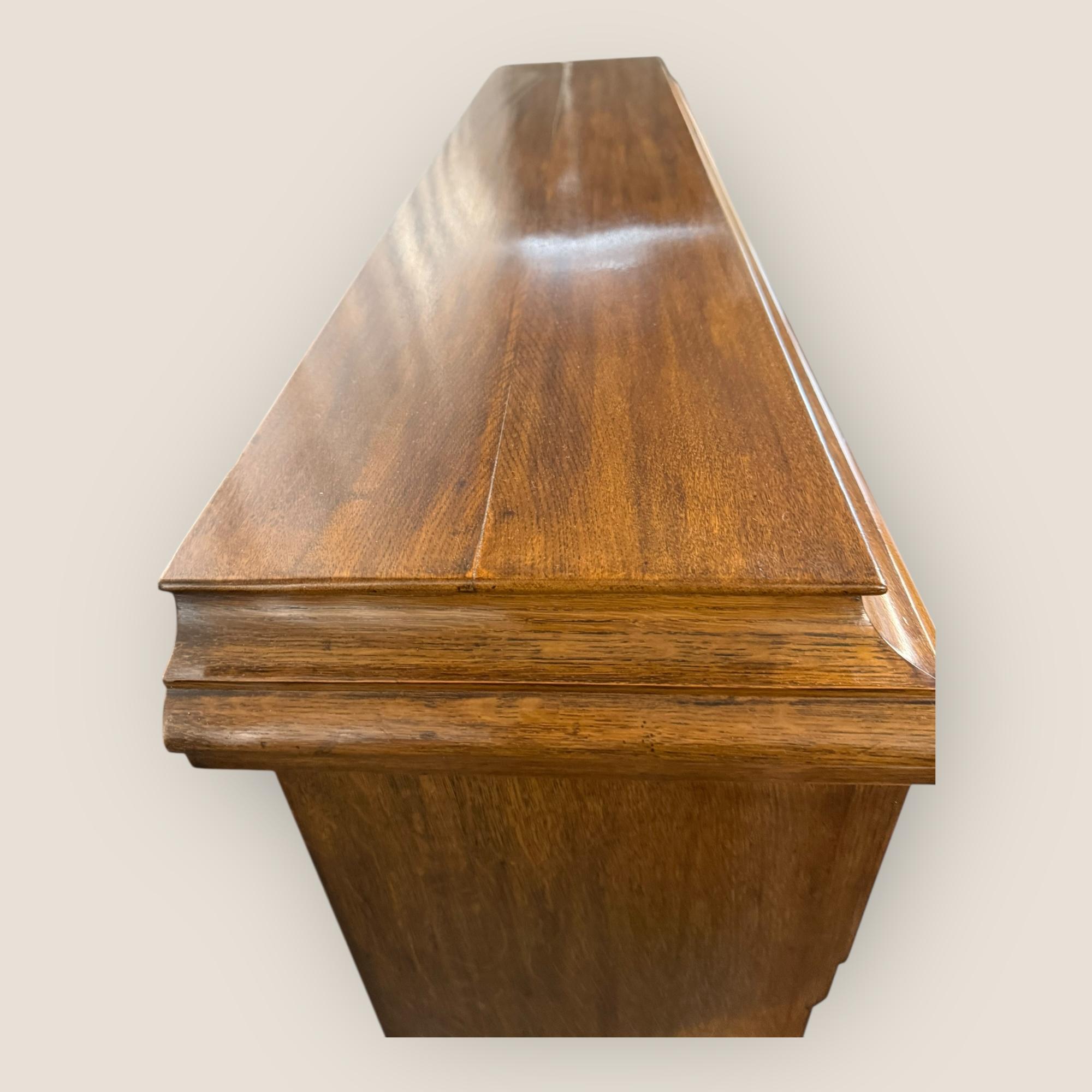 Grande libreria a giorno tardo-vittoriana in Oak Oak in vendita 2