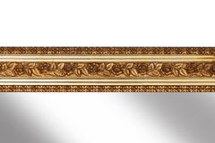 Antique Aesthetic Movement  Multi Toned Gilt Framed Mirror