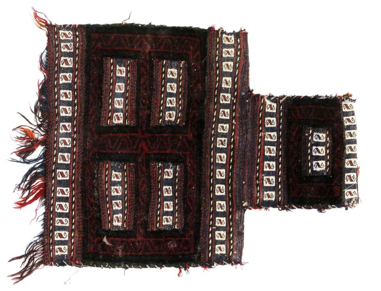Antique Afghan Balouch Salt Bag, Wall Hanging, Afghan Tapestry, Tribal