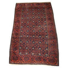 Antique Afghan Baluch Rug from Western Afghanistan Antique Afghan Baluch Rug from Western Afghanistan