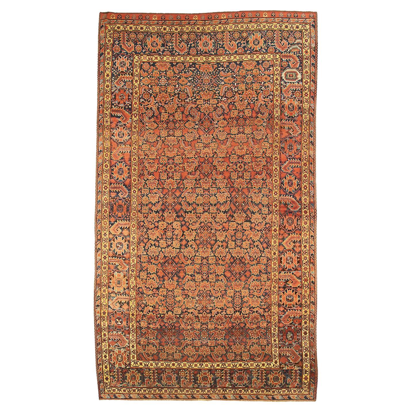 Antique Afghan Village Carpet For Sale at 1stDibs