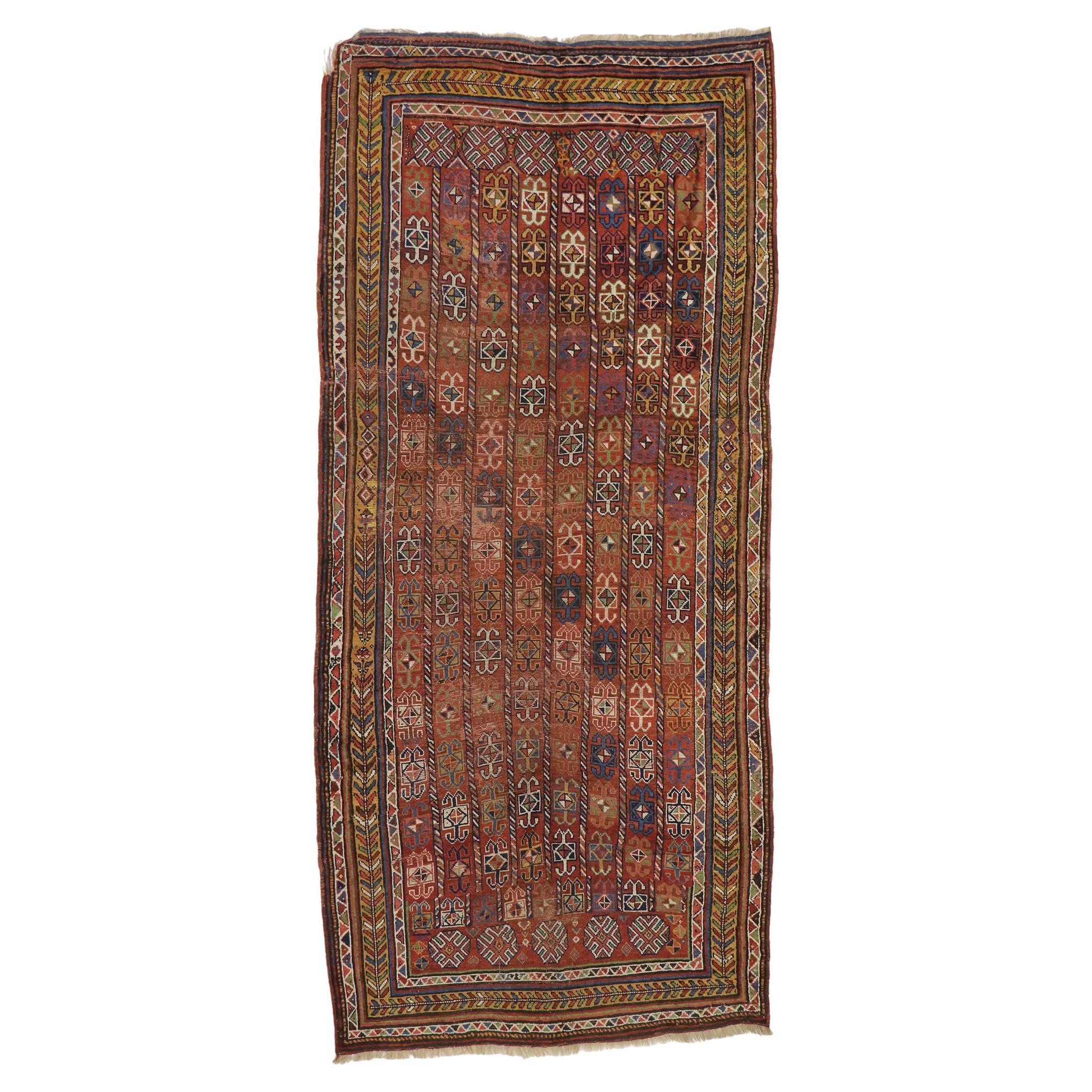 Antique Afghan Bashir Carpet For Sale