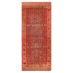 Tappeto antico afghano Bashir. 6 ft 7 in x 15 ft 9 in