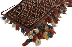 Antique Afghan Camel Trapping, Yomut Turkmen Wall Hanging, Tribal Textile