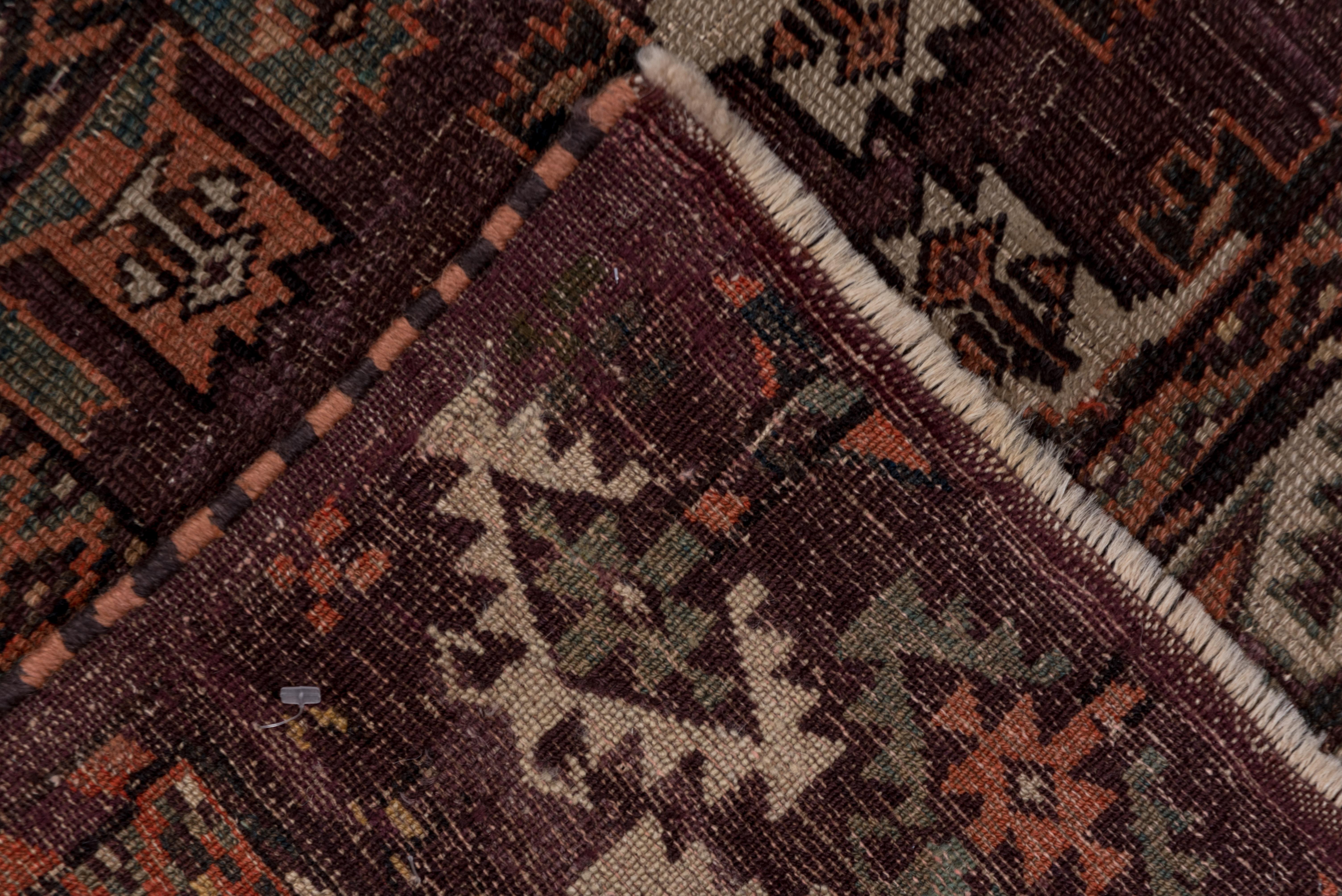 Antique Afghan Carpet, Late 19th Century, circa 1890s In Good Condition In New York, NY