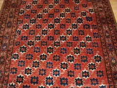 Antique Afghan Ensi Door Hanging, Possibly Beshir Turkmen, Circa 1900