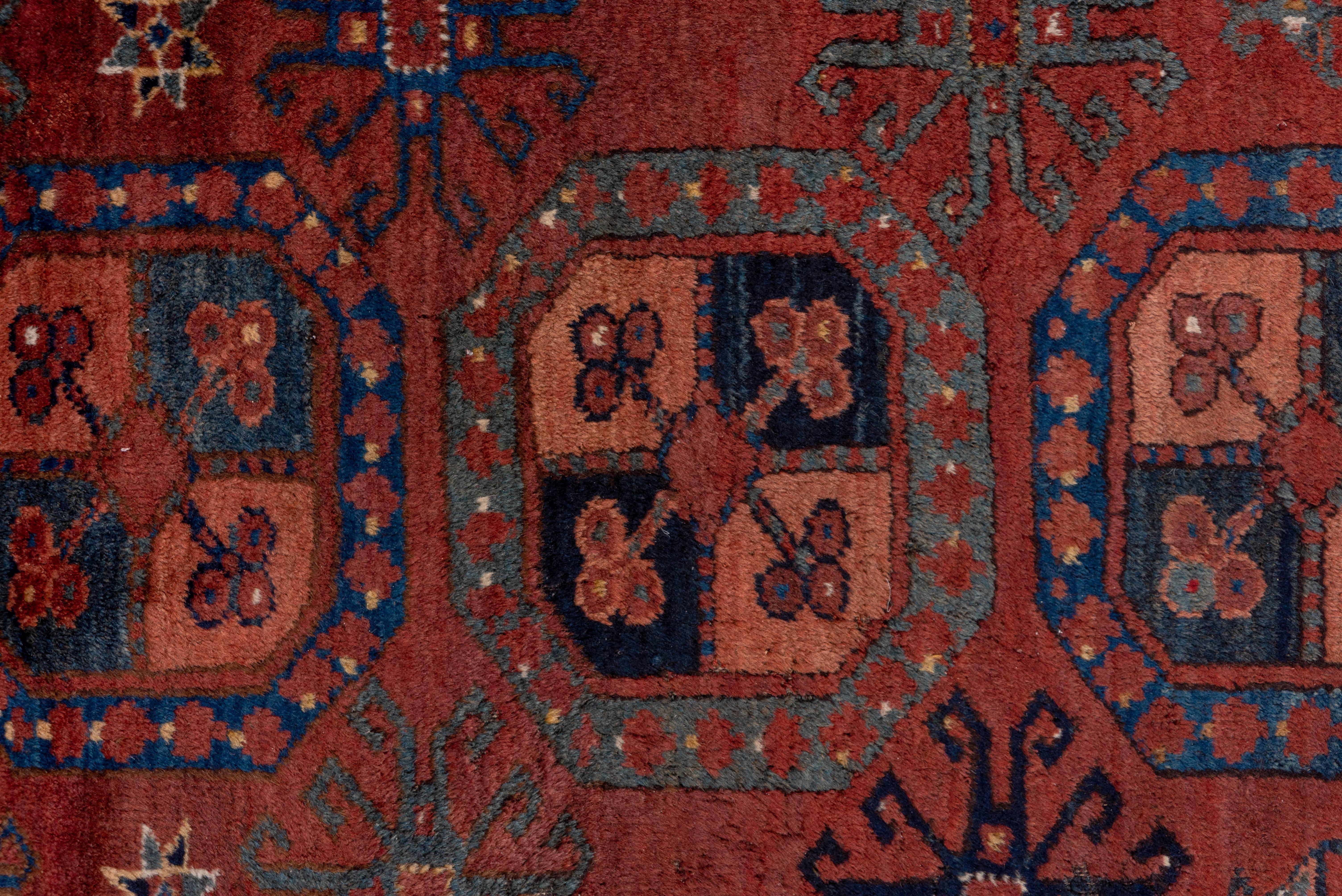 Antique Afghan Ersari Carpet In Excellent Condition For Sale In New York, NY