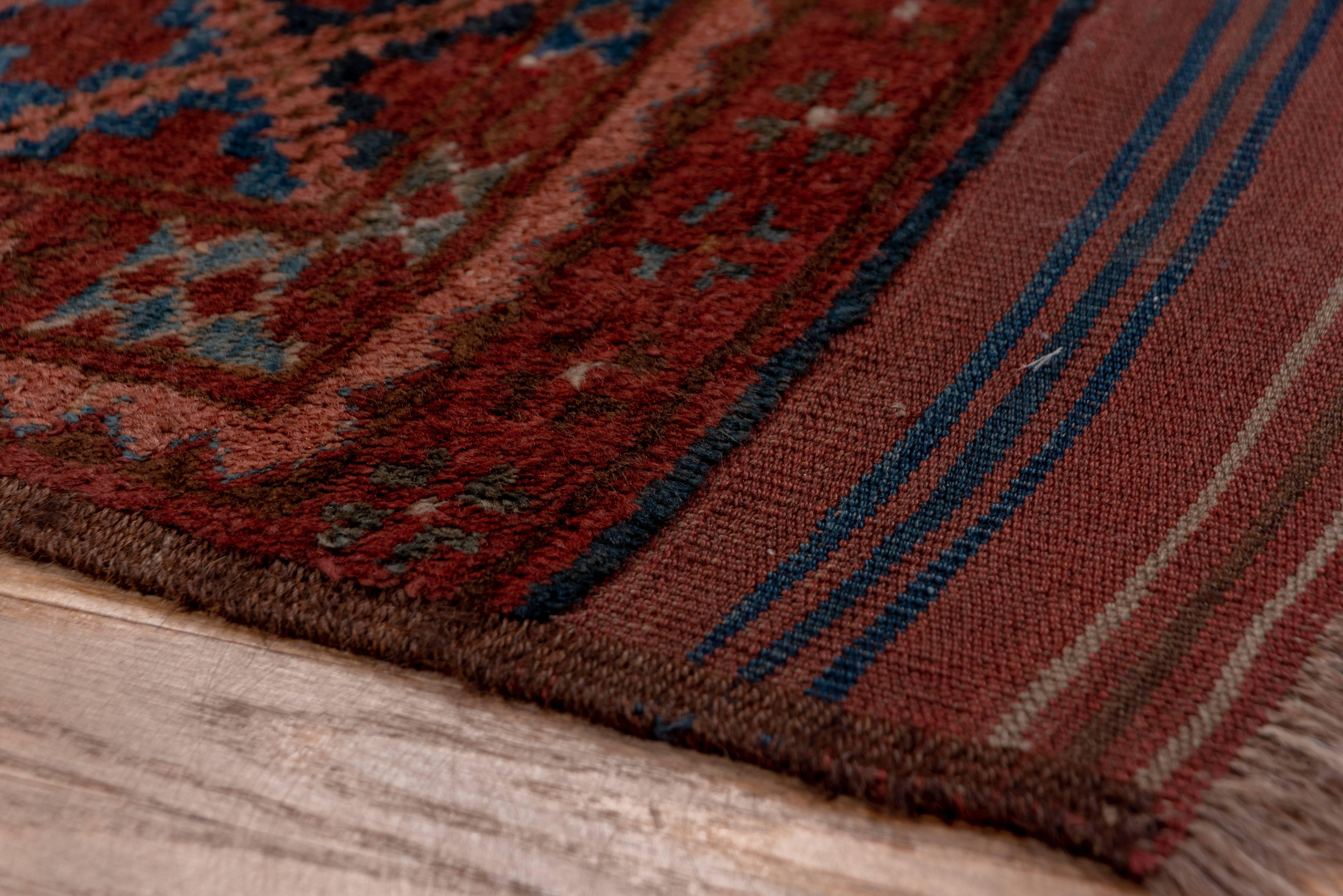 Wool Antique Afghan Ersari Carpet For Sale