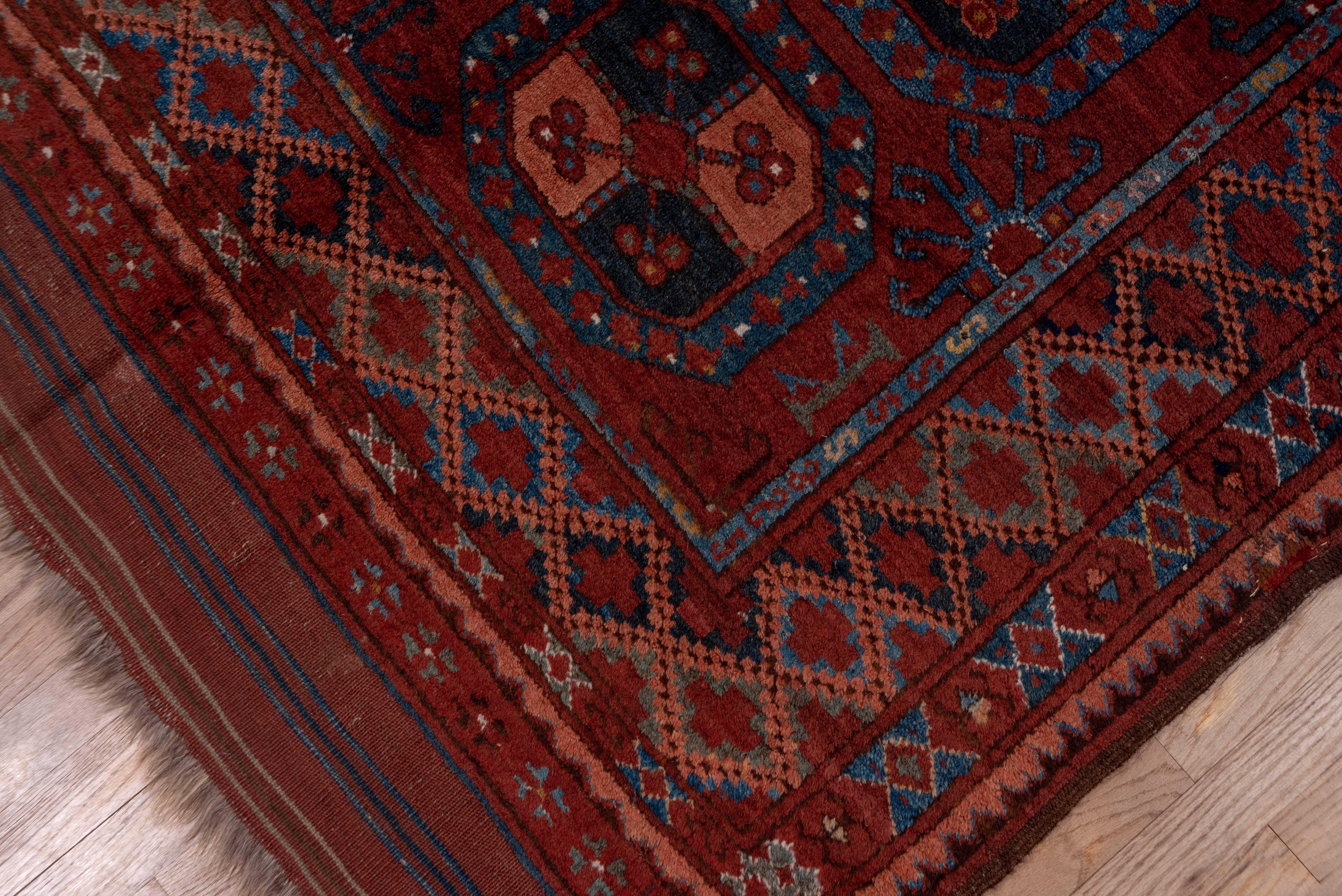 Antique Afghan Ersari Carpet For Sale 1