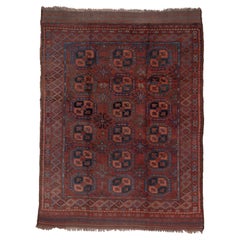 Antique Afghan Ersari Carpet