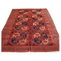 Antique Afghan Ersari Turkmen Carpet, Superb Colour, Circa 1900 Antique Afghan Ersari Turkmen Carpet, Superb Colour, Circa 1900