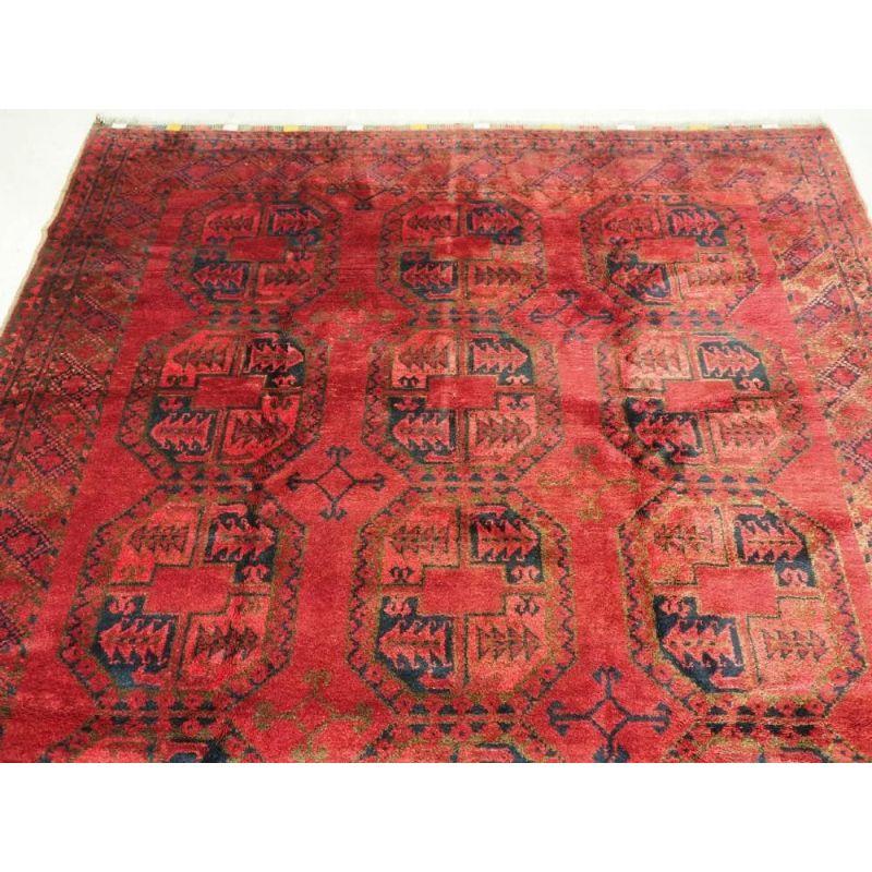 Afghan Tapis ancien de village afghan Ersari, datant d'environ 1900 en vente