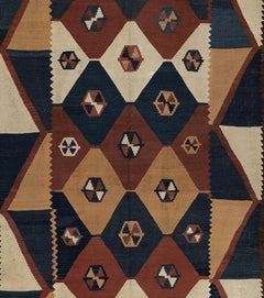 Antique Afghan Maymana Kilim