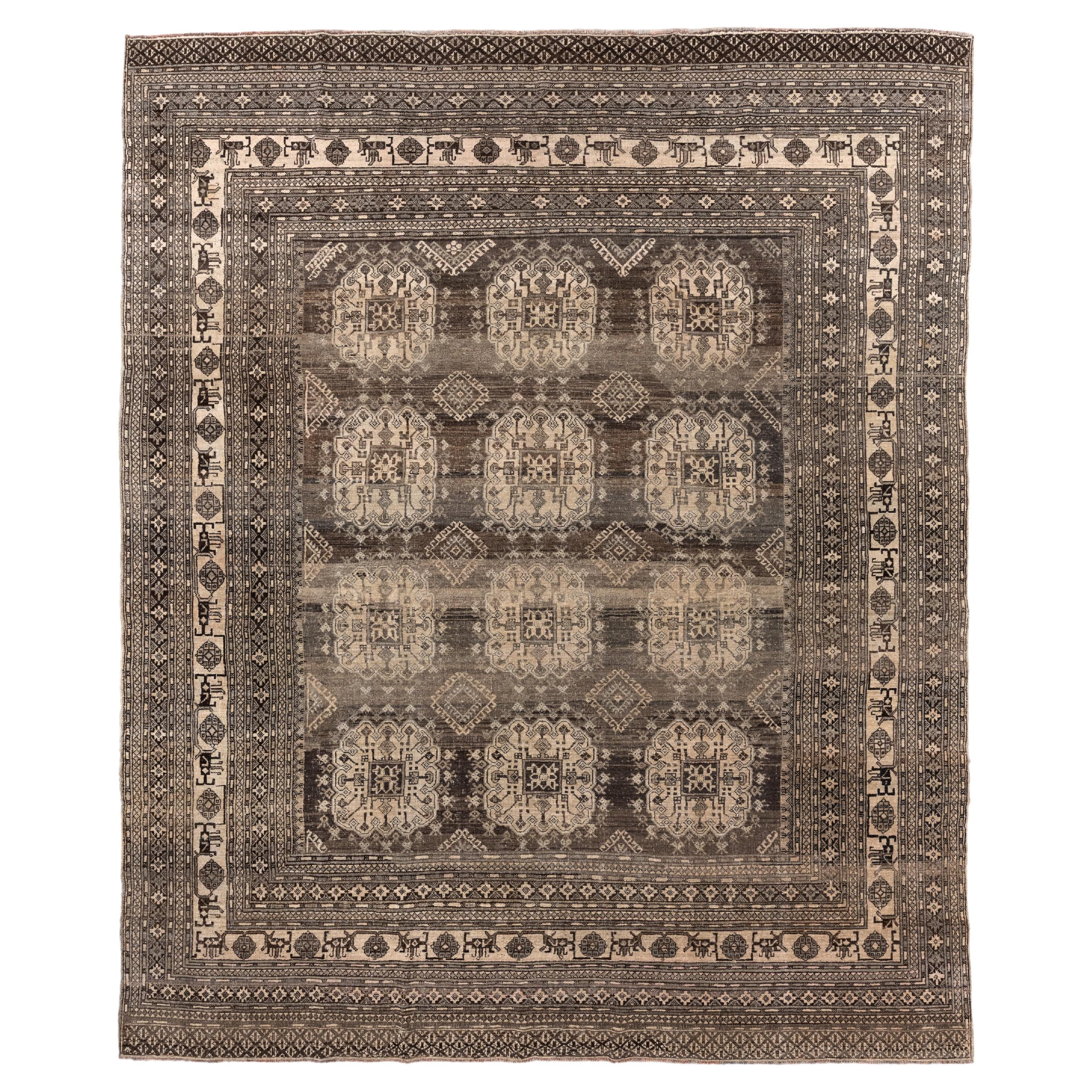 Antiker Afghanenteppich mit Gul-Motiv