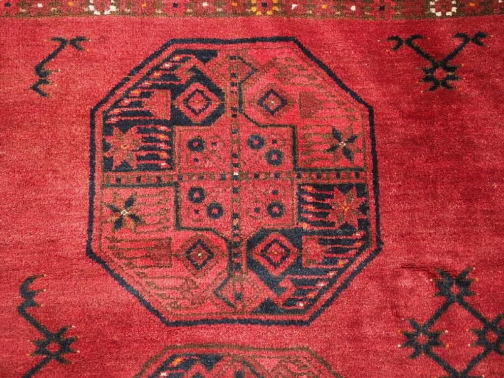 20th Century Antique Afghan Sulyman Village Rug, Circa 1900/20 For Sale