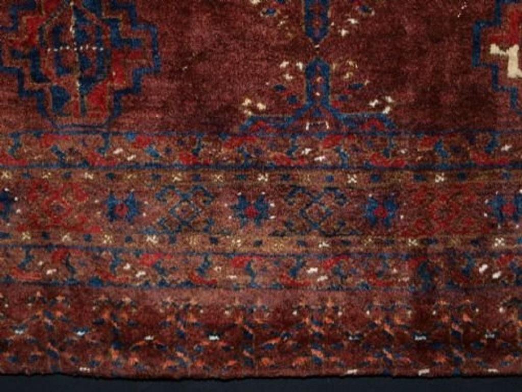 Turkmeno Antico Chuval afghano turkmeno di grandi dimensioni, CIRCA 1900-20 in vendita
