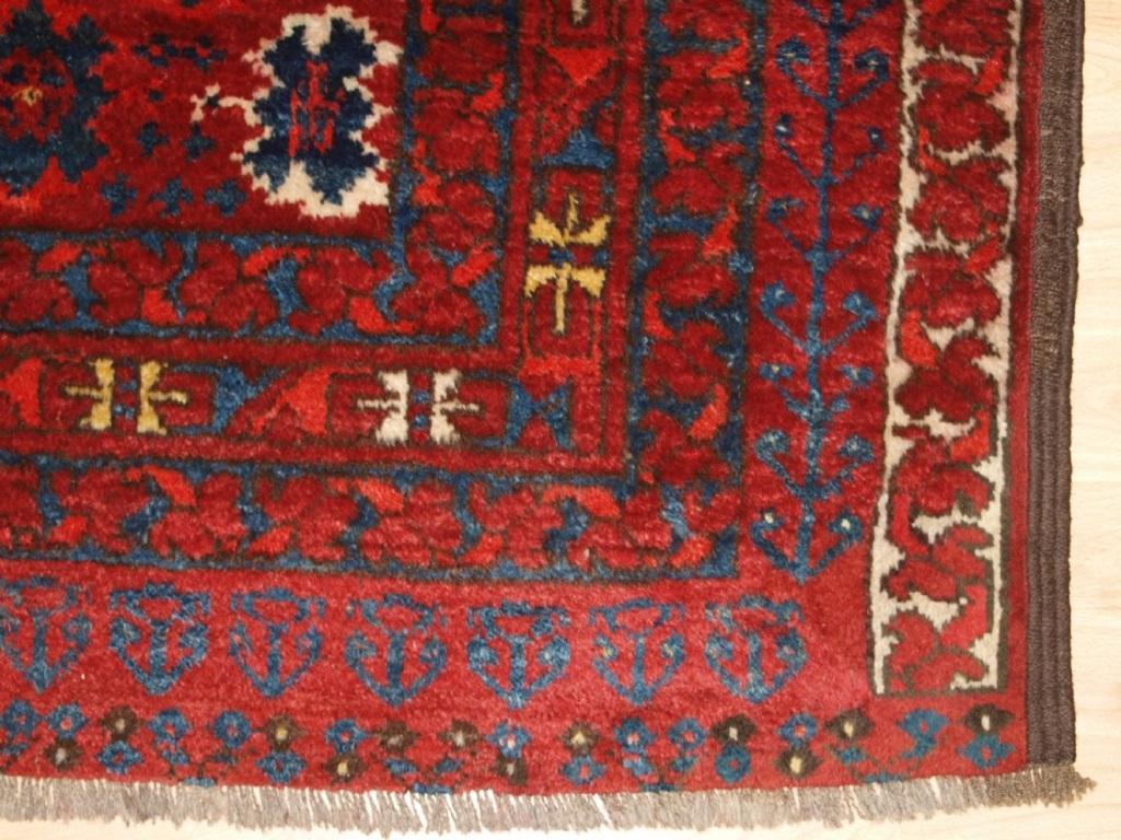 Antiker afghanischer Turkmenischer Ensi-Tür-Hängeteppich, ungewöhnliches Design, um 1900/20 im Zustand „Hervorragend“ in Moreton-In-Marsh, GB