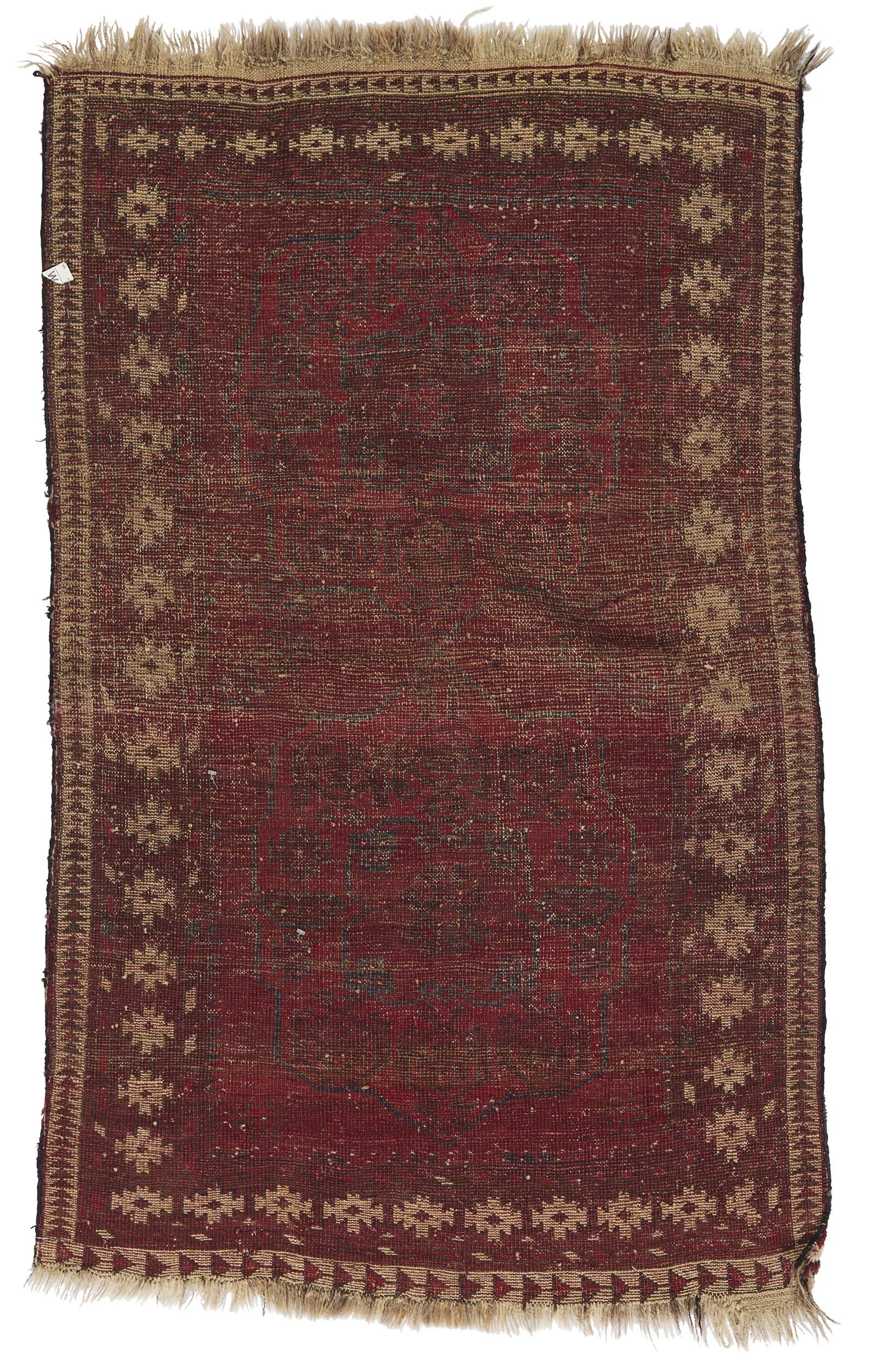 Afghan ANTIQUE AFGHANI 3' 0